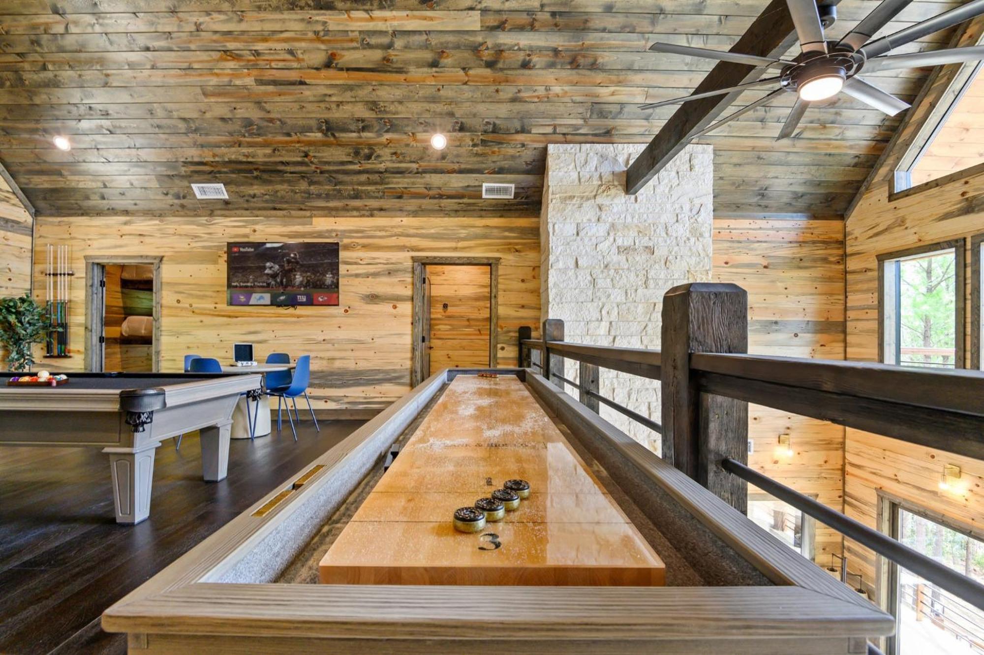 Hochatown Luxury Home W Spa Slide Pool Table Stephens Gap Esterno foto